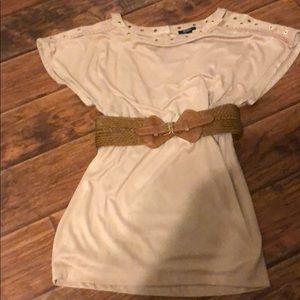 XOXO suede like dress